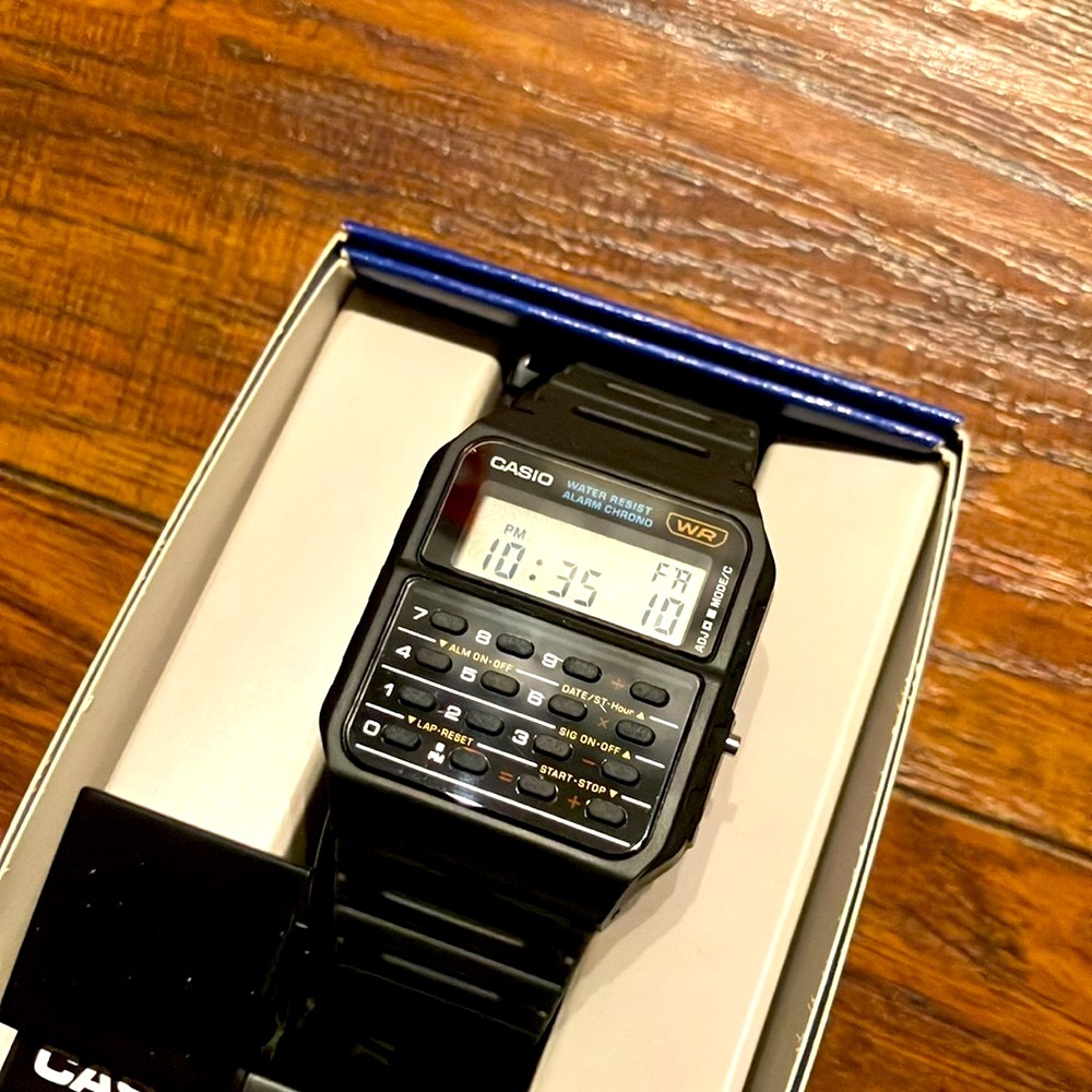 Casio Databank Calculator Watch, NWT, NEVER WORN